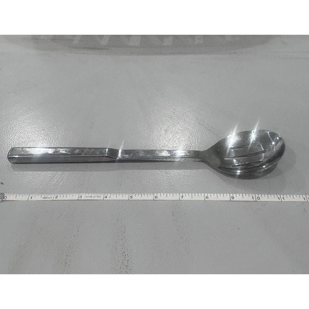 MCM Stainless Steel Serving Spoon Set of Two Serving Spoons
